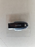 闪迪（SanDisk）128GB USB3.2 U盘 CZ550黑色 读速100MB/s 安全加密 数据恢复 学习办公电脑车载 高速大容量优盘 实拍图