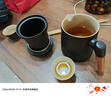 京东京造 旅行茶具 便携式旅行茶具套装户外锦绣山河快客杯 一壶四杯 实拍图
