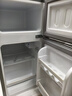华宝小冰箱小型家用出租房用冷藏冷冻两用一级能效节能省电迷你宿舍寝室办公室二门电冰箱 【一级能效】68L银色【全国联保】 实拍图