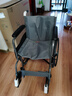 鱼跃(yuwell)轮椅车H051折叠老人轻便旅行手推车钢管免充气胎代步车 实拍图