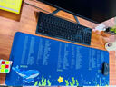 索能（SUONENG） 超大鼠标垫办公快捷键大全PS加厚大号软件excel桌面键盘电竞游戏电脑桌垫 快捷键大全（黑底彩条新） 尺寸300x800mm厚度3mm 实拍图