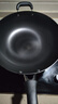 爱仕达（ASD）炒锅铸铁锅不锈无涂层平底家用铁锅炒菜锅32cm燃气电磁炉通用QB 实拍图