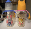 贝亲（Pigeon）迪士尼疯狂动物城PPSU双把手彩绘奶瓶240mL M号 3月+ 都市尼克 实拍图