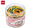 得力（deli）【超级爆款】50g彩色高弹力橡胶圈/橡皮筋/乳胶圈 财务办公用品 单盒装 3219 实拍图
