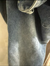 Homlean水洗复古牛仔裤男夏季美式宽松褶皱设计直筒长裤子HS04复古蓝3XL 实拍图