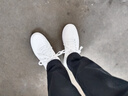 361°运动男鞋春夏季复古厚底增高小白鞋休闲板鞋跳舞鞋672426615-3 实拍图