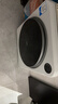 海尔（Haier）迷你小型全自动滚筒烘干机烘衣服干衣机白色 4KG 直排式 除菌螨 京东自营 GZ40-25NW 实拍图