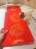 六品堂 春节对联纸加厚万年红手写空白春联纸自写洒金红纸四尺四开五言七言2026马年对联专用纸 龙凤呈祥 5副七言115*23cm 实拍图