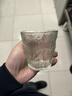 【网红爆款】冰川纹玻璃杯时尚潮流ins风果汁杯酒杯水杯 冰川矮杯 250ml1个 实拍图
