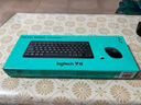 罗技（Logitech）MK245 NANO无线键盘鼠标套装电池款紧凑型键盘10米覆盖台式笔记本电脑商务办公无限键鼠套装 【MK245】黑色 实拍图