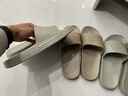 京东京造【糖果拖】拖鞋居家男士防滑轻便情侣防臭浴室拖凉拖水泥灰40-41 实拍图