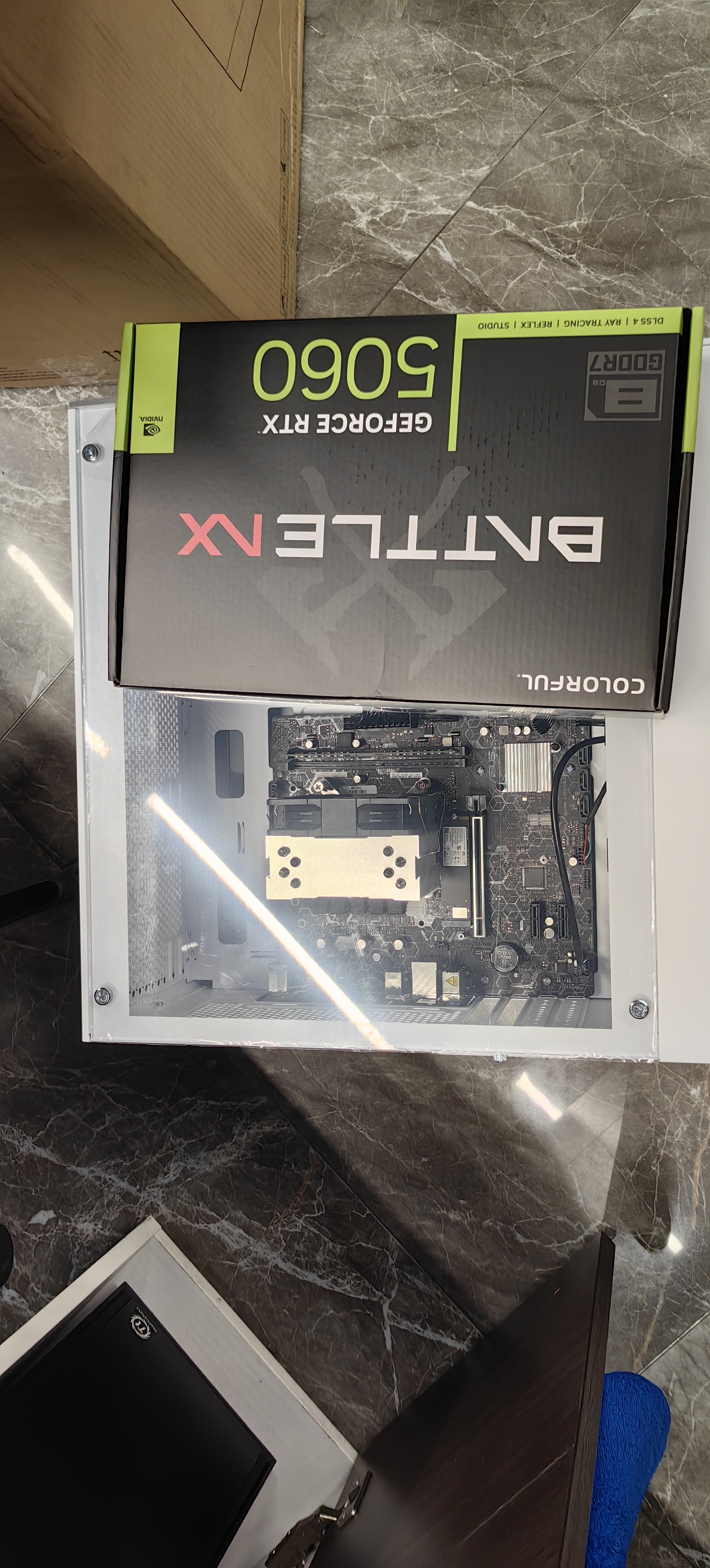 七彩虹 U7 265KF/270K plus/5070Ti显卡电竞游戏直播台式电脑主机三角洲行动全套组装diy组装电脑整机 265KF+RTX5070+1T 配置四 实拍图