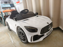 乐威普奔驰授权儿童电动车遥控四轮汽车宝宝礼物小孩玩具车可坐人摇摆车 实拍图