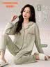 宜而爽【100%纯棉】睡衣女士秋冬季长袖空调家居服套装送老婆女友可外穿 实拍图