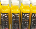 农夫山泉100%纯果汁NFC橙汁900ml*4瓶整箱装鲜果冷压榨饮料礼盒 实拍图