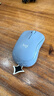 罗技（Logitech）M221 轻音鼠标 无线鼠标 办公鼠标 对称鼠标 带无线微型接收器 雾霭蓝 实拍图