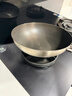 炊大皇316不锈钢炒菜锅32cm 不粘平底炒锅 燃气煤气灶电磁炉通用 实拍图