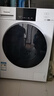 松下（Panasonic）白月光滚筒洗衣机10公斤超薄大桶径纯平全嵌泡沫净光动银除菌除螨变频电机羊毛羽绒洗 XQG100-NVAE【光动银除菌】 实拍图