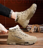 回力(Warrior)男靴加绒保暖马丁靴子男士休闲鞋子男款0544卡其加绒 41 实拍图
