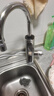 奥克斯（AUX）电热水龙头热水器加热水龙头快速热水变频恒温厨房下进水 【变频恒温】电镀银+漏保插头+万向喷头 实拍图