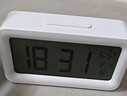 得力（deli）儿童节多功能背光电子闹钟儿童智能钟学生专用起床神器开学必备 白LE103开学必备开学季新年礼物 实拍图