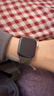 Apple/苹果 【女神节】Watch S11 智能手表GPS款42毫米银色铝金属表壳雾紫色运动型表带S/M 实拍图
