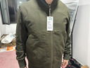 新款飞行员户外外套男短款宽松大码工装棒球服男士春秋款休闲夹克 军绿色 L 【建议120-140斤】 实拍图