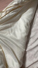 水星家纺蚕丝被100%柞蚕丝冬被子冬季子母被二合一被芯150×210cm 约6.3斤 实拍图