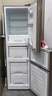 美的（Midea）220L三门冰箱灰色租房家用客厅宿舍小型冰箱三开门三温低耗省电低音运行BCD-220TM 实拍图