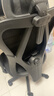 优兰森人体工学椅办公椅电脑椅家用座椅电竞椅学习久坐转椅人工力学座椅 W2026曜黑-3D扶手-无搁脚-尼龙脚 实拍图