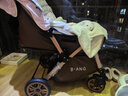 奔昂 婴儿推车可坐可躺轻便避震宝宝折叠婴儿车双向BB童车手推车 升级卡其+一键单手收+可坐躺+可双向推行+四轮高配 实拍图