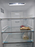 海尔（Haier）冰箱309升风冷无霜一级能效变频节能家用小型三挡变温两门双门电冰箱彩晶面板BCD-309WMCO 实拍图