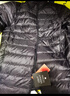 京东京造【air+零压排骨羽绒】轻薄羽绒服男外套冬90鸭绒立领新年曜石黑L 实拍图