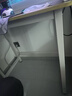 舒客艺家 电脑桌台式小户型小桌子家用学习桌写字办公书桌电竞长条桌子 木纹白架单桌80*50*74 加固电脑桌 实拍图