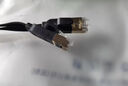 胜为六类网线千兆高速宽带线CAT6类工程监控电脑路由器网络家用成品跳线8芯双绞线黑色6米 LC-1206G 实拍图