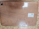 咚西乌檀木整木切菜板南非进口实木抗菌防霉双面案板厨具菜刀砧板耐砍 【更多人选-整木】40*28*2.5（3-6人） 实拍图