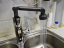 奥克斯（AUX）电热水龙头热水器加热水龙头快速热水变频恒温厨房下进水 【大屏数显】电镀银+升级机械臂+漏保插头 实拍图