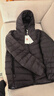 坦博尔轻薄羽绒服男士短款连帽宽松简约保暖外套TF236209 黑色 175  实拍图
