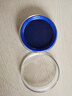 得力(deli)φ82mm透明圆形财务快干印台印泥 办公用品 蓝色9863 实拍图