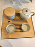 宅轻松 竹制小茶台茶盘功夫茶具茶道配件小托盘简约储水沥水泡茶盘大号 实拍图
