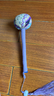 新款棉布捶背艾草纯手工DIY材包及成品锤颜色随机款 紫色+吊坠款 长款26cm 实拍图