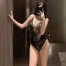 姬欲情趣内衣性感睡裙老公方便吃夫妻刺激高档制服御姐黑丝袜房事战袍 实拍图