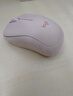 罗技（Logitech）M221轻音鼠标 无线鼠标 办公鼠标 对称鼠标 带无线微型接收器 茱萸粉 实拍图