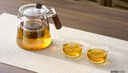 京东京造茶壶 玻璃茶具泡茶器茶水分离焖茶壶家用办公茶杯600ml 实拍图