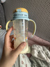 贝亲（Pigeon）自然成长翻盖直饮吸管 大童奶瓶330ml 马戏团 18月+ AA279 实拍图