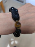 石传百世天然黑曜石招财貔貅手串转运护身符补水手链送男友生日纪念礼物 实拍图