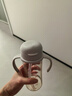贝亲（Pigeon）自然成长翻盖直饮吸管 大童奶瓶330ml 经典款 18月+  AA278 实拍图