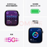 Apple/苹果 女神节礼物Watch S11 智能手表蜂窝款46毫米玫瑰金色铝金属表壳淡桃粉色运动型表带S/M 实拍图