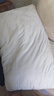 京东京造 大白枕 100%健康原生纤维A类抗菌枕头枕芯可水洗双人枕 一对装 实拍图