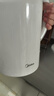 美的（Midea）电热水壶开水壶1.7L大容量0涂层烧水壶304不锈钢双层防烫无缝内胆快速烧水泡茶 MK-SH17M301C 实拍图